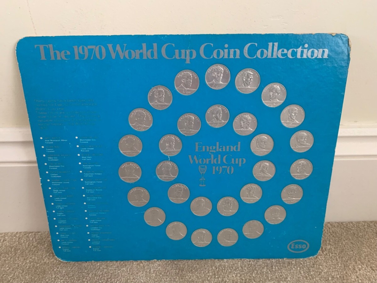 The 1970 England World Cup Coin Collection - Complete - Esso | eBay UK