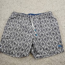 Tommy Bahama Board Shorts Mens Extra Large Gray Swim Trunks Surf Beach Lined A2