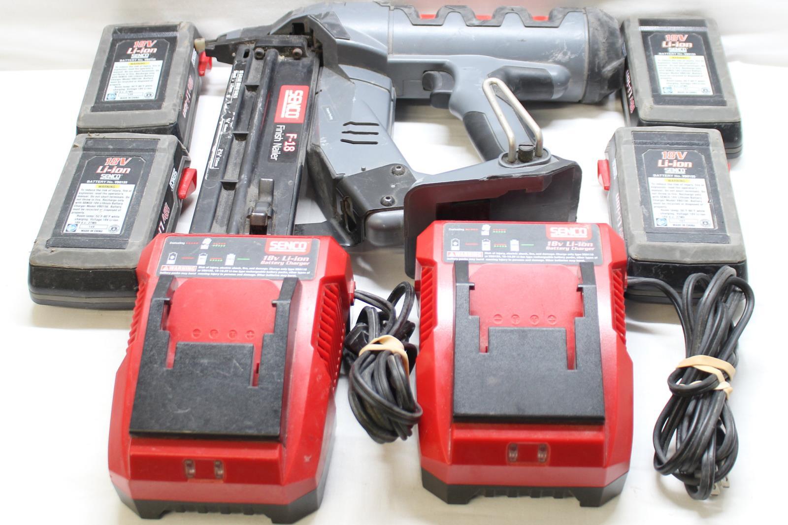 Senco (F18) 18 Gauge Cordless Finish Nailer Kit eBay