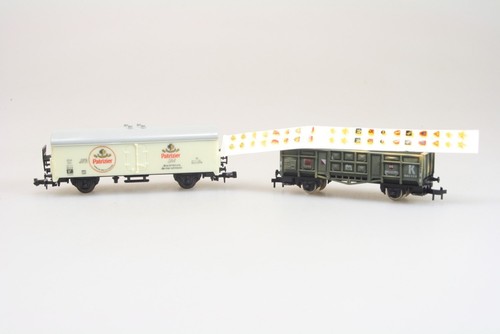 Lima 320480+320632 2x Güterwagen Spur N Originalverpackung | Zustand: Gebraucht