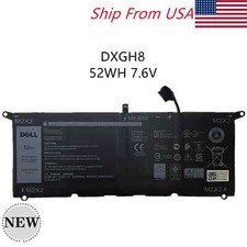 NEW Genuine 52WH DXGH8 Battery For Dell XPS 13 9370 9380 Inspiron 5390 5391 7490