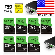 LOT 1x 3x 5x 10x 32GB Micro SD Card Class 10 Memory Card for Smartphone Camera