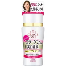 Kose Grace One Deep White Milk 130ml Collagen Vitamin C
