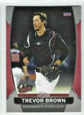 2018 Sacramento River Cats (Triple A-San Francisco Giants) Trevor Brown