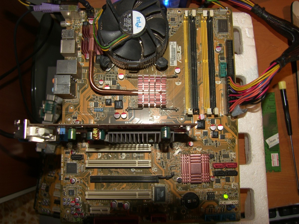 SCHEDA MADRE MAINBOARD ASUS P5K DDR2 SOCKET LGA 775