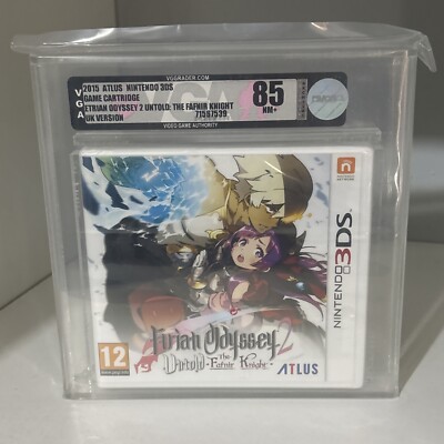  BRAND NEW GRADED NINTENDO 3DS ETRIAN ODYSSEY 2 UNTOLD VGA 85