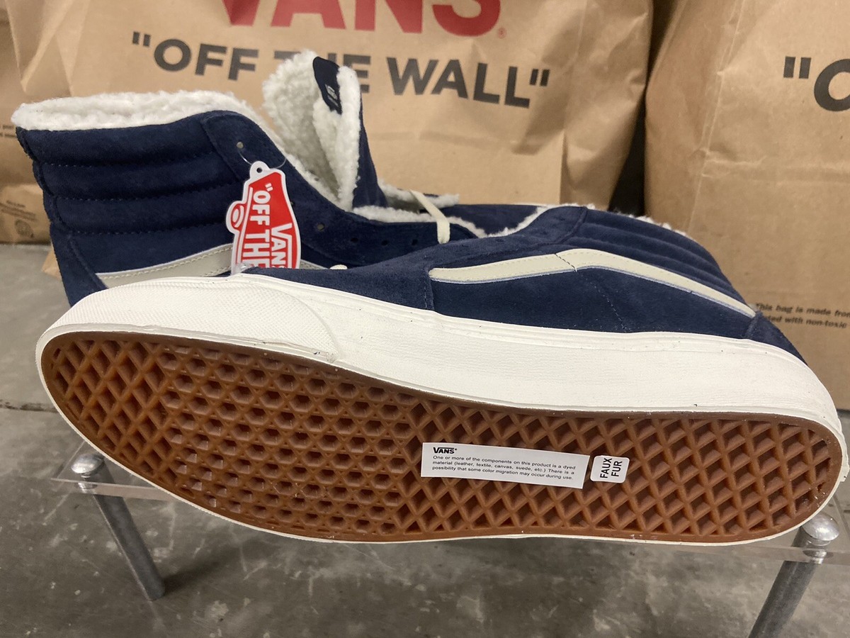 VANS SK8 Hi Cozy Hug / Parisian Night Mens Size 12 | eBay