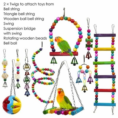 parrot wooden toys