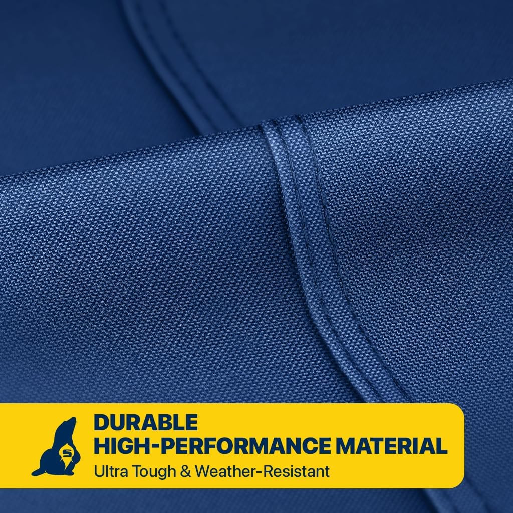 Seal Skin Trailerable Whaler Boat Cover Heavy Duty 600D Waterproof Fits up to 15