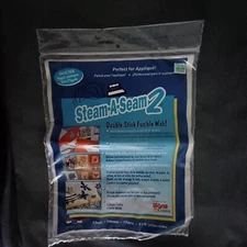 Steam-A-Seam 2 - The Warm Company - Double Stick Fusible Web - 5 Sheets 9" x 12"