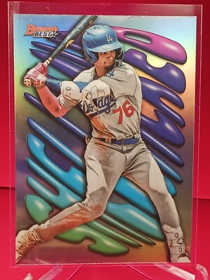 2023 Bowman's Best #SH-10 Joendry Vargas Shellacked Dodgers