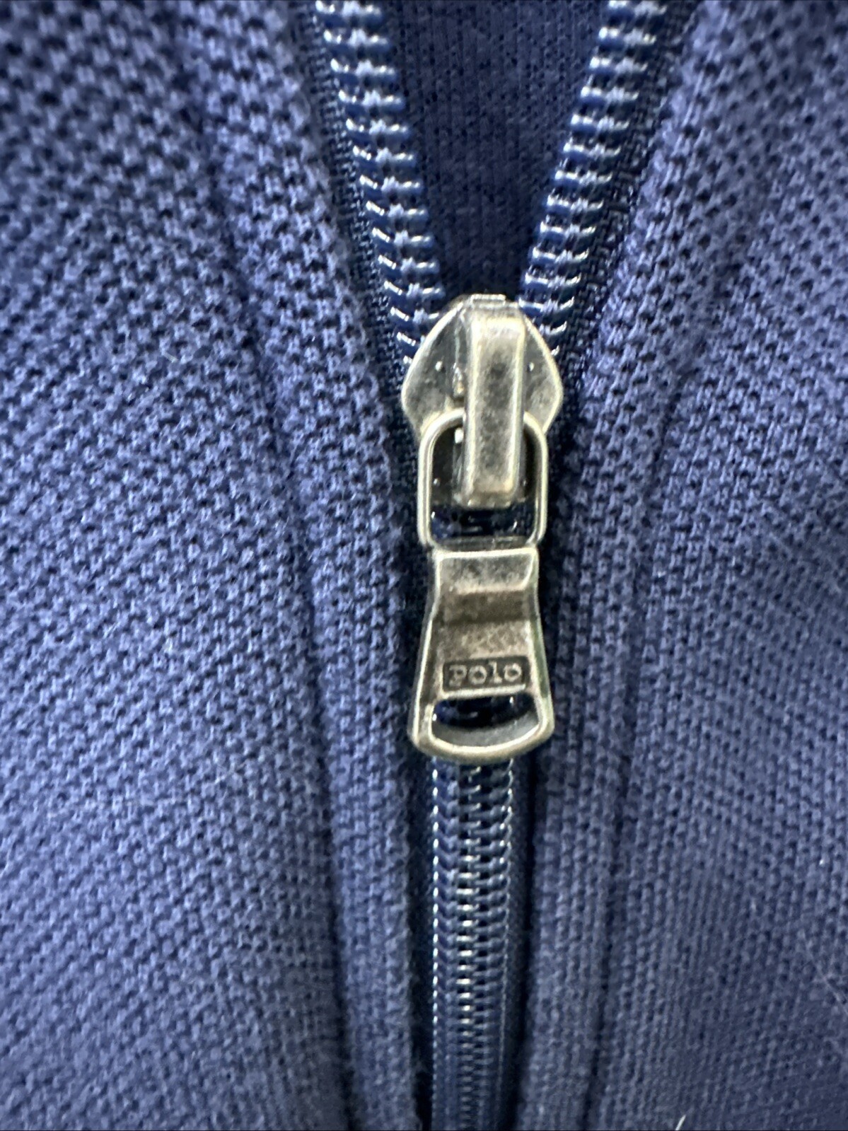 Polo Ralph Lauren Uomo Blu Navy Big Pony Vintage Track Jacket Medium