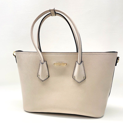 DAVID JONES Paris Woman's Beige Tote Bag
