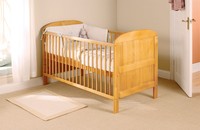 East Coast Angelina Cot Bed - Antique - East Coast Angelina Cot Bed - Antique -