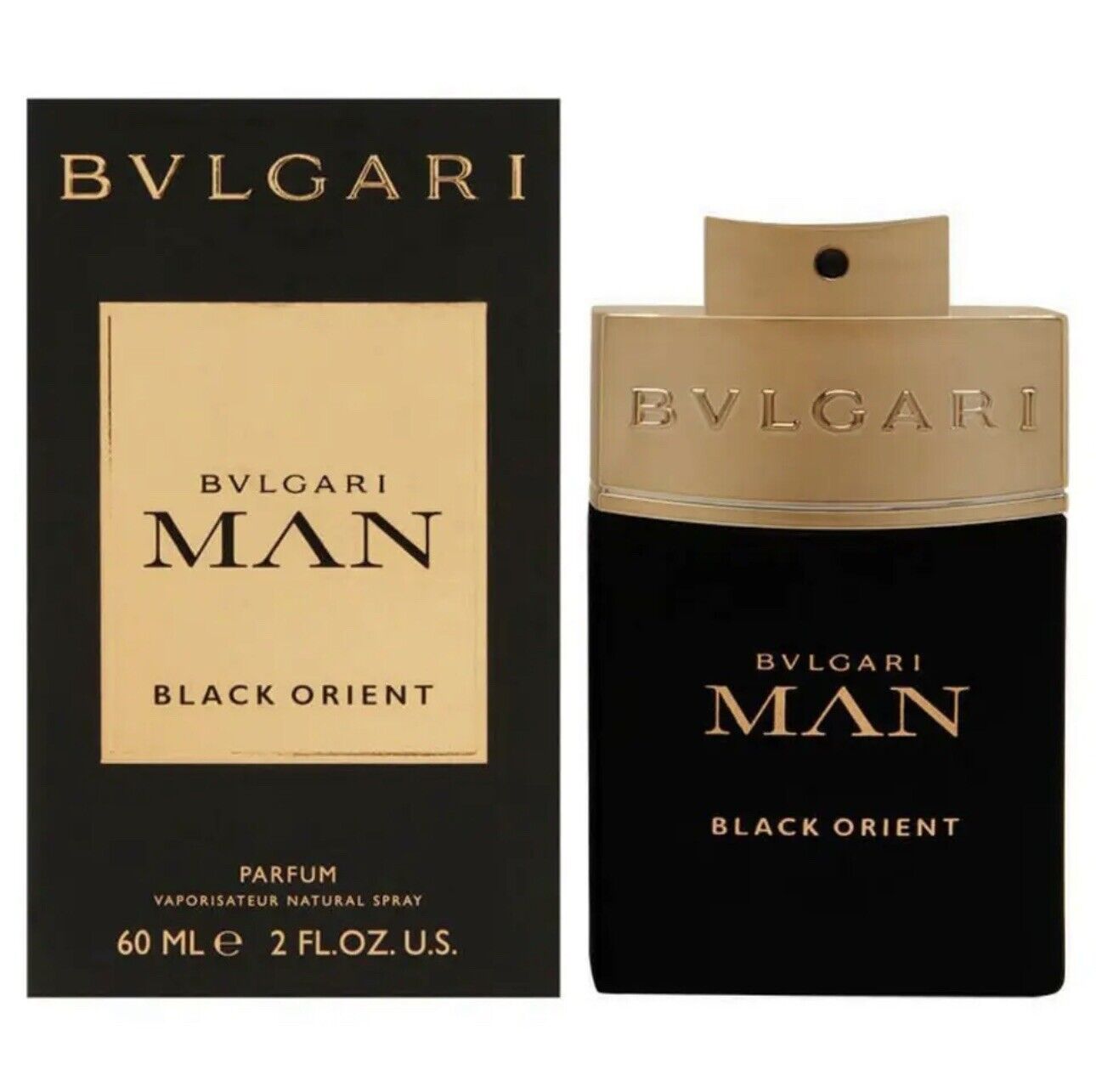 Bvlgari Man Black Orient Parfum Natural Spray 60ml Discontinued Rare
