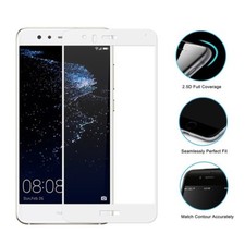 Pellicola Vetro Temperato 4D CURVO PER HUAWEI P8 LITE 2017/MATE 10 PRO/LITE P10