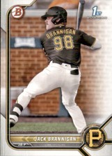 2022 BOWMAN DRAFT 1ST JACK BRANNIGAN - PITTSBURGH PIRATES #BD-154