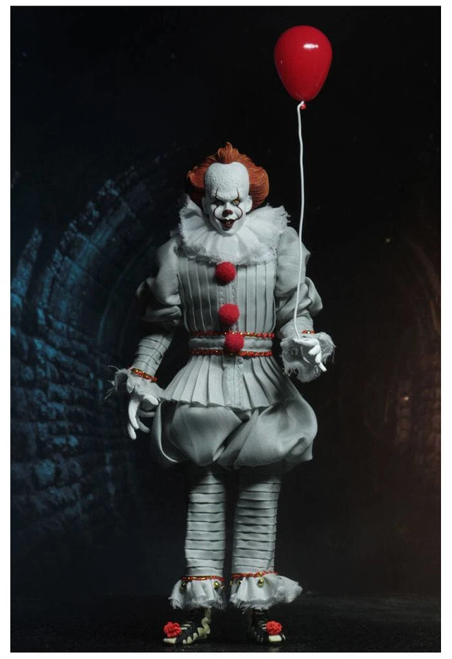 IT 2017 - Pennywise Retro Action Figure Neca - Photo 3/4