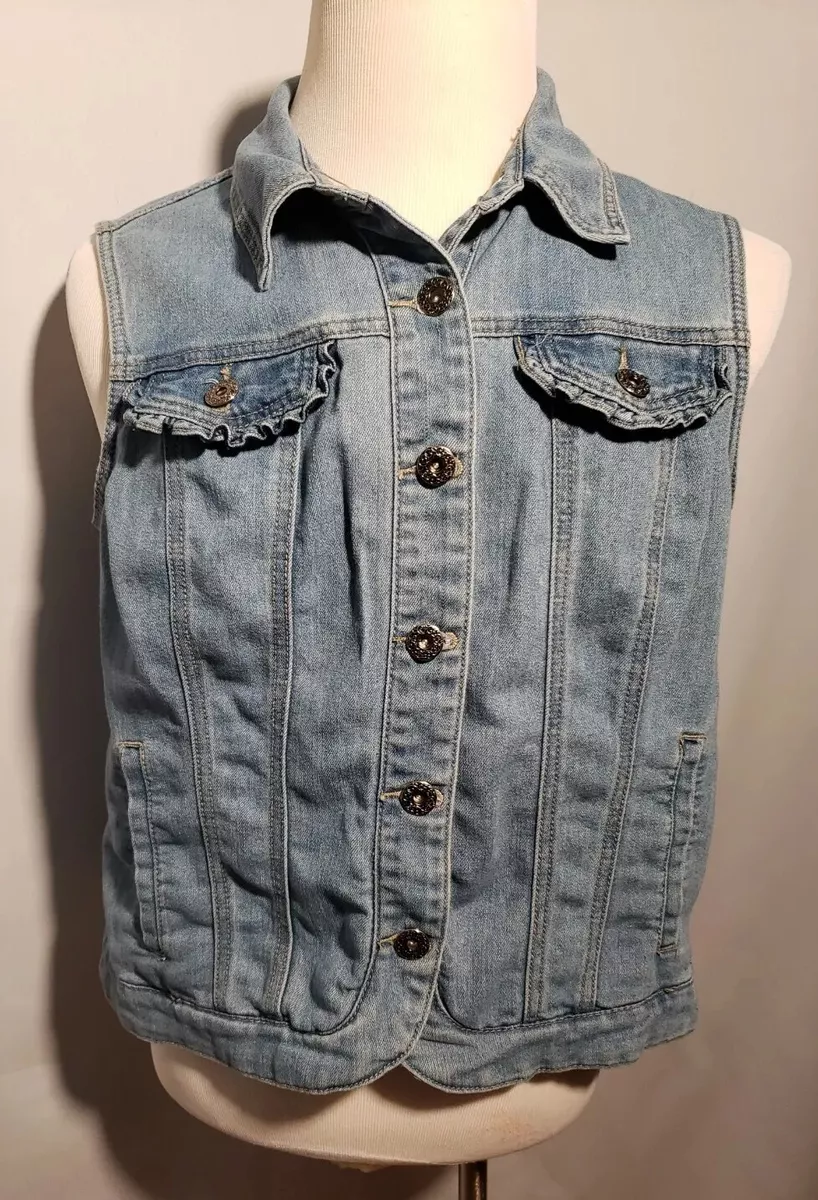 Light hotsell denim vest