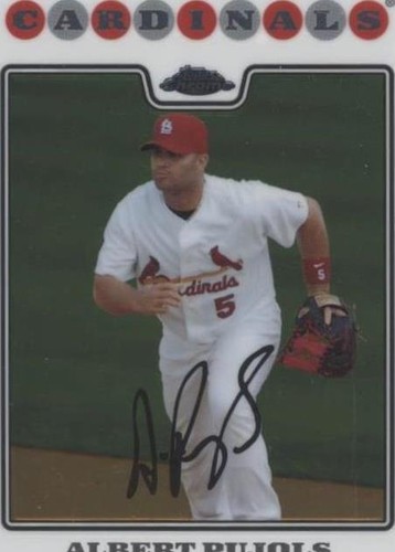 2025 Topps Chrome Platinum Albert Pujols #55CV-69 City Variation 