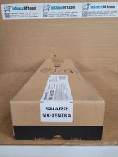 Lot of 12 Genuine Sharp MX-45NTBA Black Toner Cartridges for MX-3501/4501N 36K