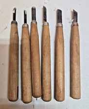 Set of 6 Wood Carving Chisels