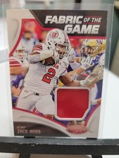 Zack Moss Fabric of the Game 228/299 2020 Panini Chronicles Draft Football