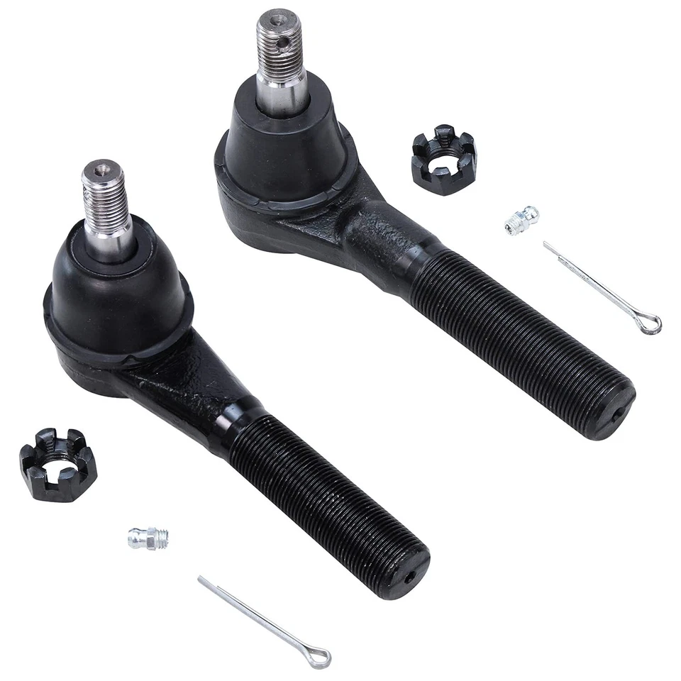Front Upper Lower Ball Joints Tie Rods Kit for Ford E-150 Econoline Club Wagon - Image 3 of 4