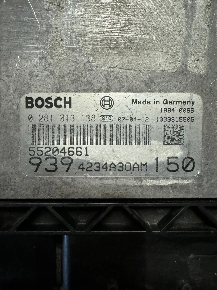 Centralina motore 0281013138 Alfa Romeo 159 1.9 Jtd 2005-2011 - Immagine 2 di 2