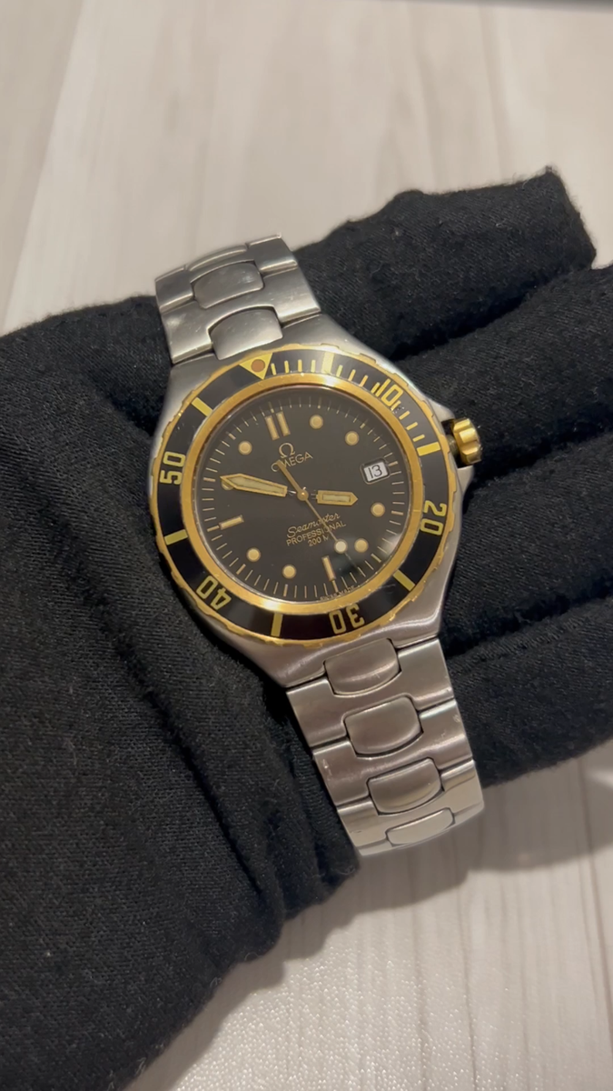 Vintage] OMEGA Seamaster Professional 200m W/Box Quartz Men's