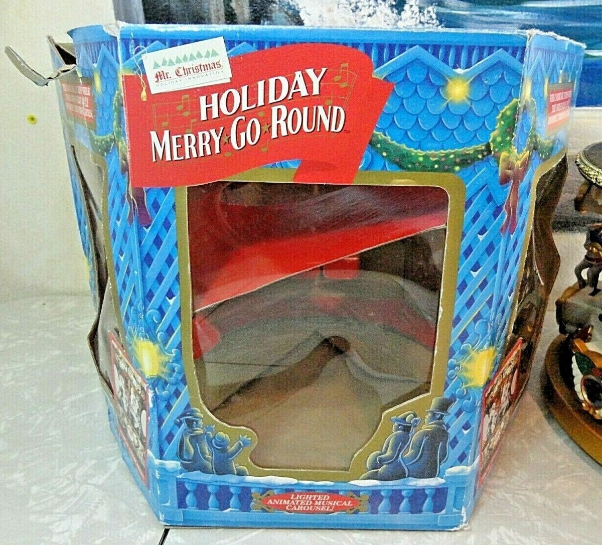1994 Mr. Christmas Holiday MERRY GO ROUND Works TESTED! | eBay 1994 Mr. Christmas Holiday MERRY GO ROUND Works TESTED! | eBay
