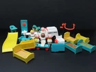 Vintage Fisher Price Little People Childrens Hospital Set pieces 1970s lot 22 Pi
