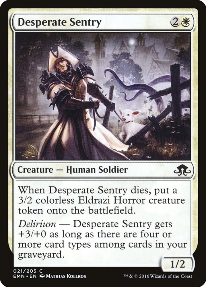 Desperate Sentry Normal [EMN - 21] LP MagicEldritch Moon