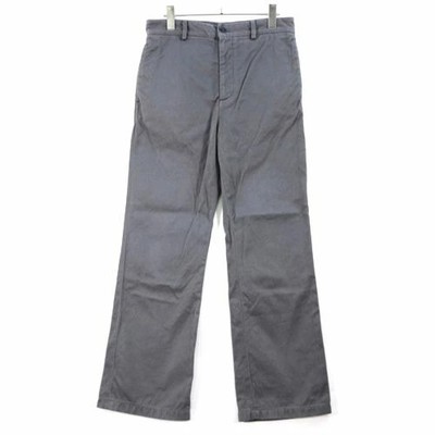 Acne Studios Gray Cotton Twill Trousers 44 Waist 77cm Size 30 Rise