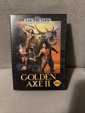 Golden Axe II 2 Sega Genesis Complete In Box 1991 Tested And Working Authentic