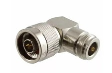 Amphenol RF 082-64-RFX N-Type Right Angle Adapter - Male to Female 50 Ohm Coaxia