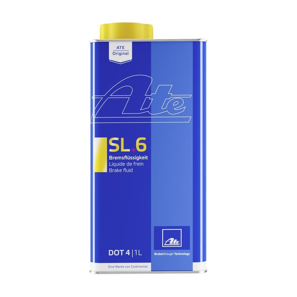 ATE Original SL.6 DOT 4 Brake Fluid, 1 Liter Can 33.81 Fl Oz (Pack of 1)