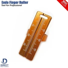 1pc Dental finger Ruler Endo Finger Ruler Measure Scale Endodontic Instruments