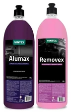Limpador de alumínio Vonixx Vintex Alumax 1,5 L + desengordurante Removex