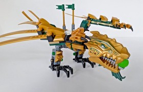Lego The Golden Dragon 70503 Ninjago 100% Complete Set Kimono Lloyd Fig no Box
