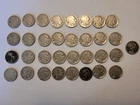 Lot of 33 Buffalo Nickels Various Dates 1920 to 1937 P