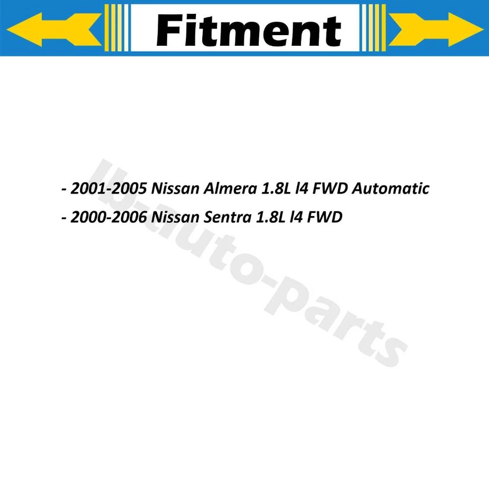 Eje CV delantero izquierdo derecho para Nissan Almera 2X TrakMotive Foto 2 de 4