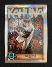 2022 Bowman University Chrome - The Big Kahuna Josh Downs #TBK-13 (RC)