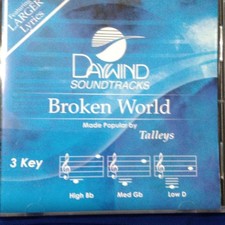 Neu Karaoke Christian Daywind Soundtracks Broken World (Talleys) CD 8348D