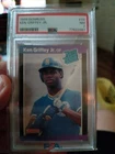 1989 Donruss - Rated Rookie Ken Griffey Jr #33 *Denotes* on Back (RC)