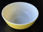 Vintage Pyrex 404 Yellow Nesting Bowl 4 Quart 10.5” Mixing Primary Color