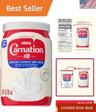 6 Count Instant Nonfat Dry Milk, 9.63 Ounces - Convenient Pantry Essential