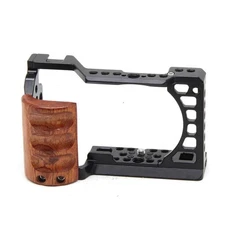 DSLR Camera Cage Rig for Sony A6300 A6400 A6500 A6000 Protective Case Handheld