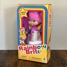 Rainbow Brite Tickled Pink 12" Plush Doll 40th Anniv TLS Toys The Loyal Subjects