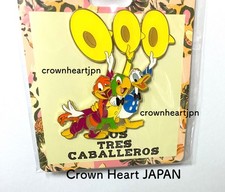 Disney Store Japan The Three Caballeros Pin - Waving Hats - Jose Carioca 80